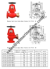 China CAST IRON FIRE VALVE JIS F7333// 7334 supplier