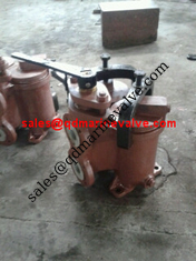 China CAST IRON JIS F7224 Small Duplex Oil Stainer JIS F7224 supplier