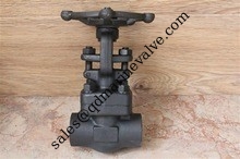 China Forged steel gate valve SW end connection 800LB supplier
