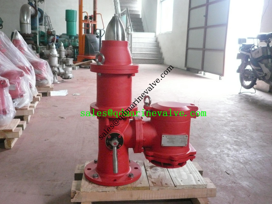 Cast steel highvelocity relief valve pressure/vacuum valve for cargo