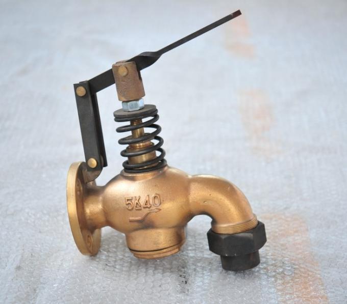 Bronze Spring Loaded Drain Valve, self closing drain valve JIS F7398