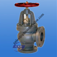 China cast iron angle valve 10K  JIS F7308/F7376 supplier