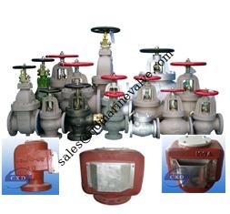 China Cast iron globe valve  check valve 16K F7309 /F7377 supplier