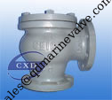 China marine cast iron lift check globe valve JIS F7359 supplier