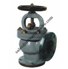 China JIS marine cast steel screw down check angle valve  F7312/F7472/F7474 supplier