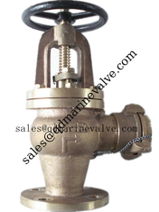 China JIS marine bronze angle hose valve JIS F7334A 7334B supplier