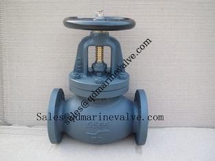 China Marine Cast iron globe valve JIS type  5K/10K/16K supplier
