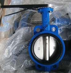 China Marine Cast iron Butterfly Valve JIS F7480  wafer lug Type Size:DN40-DN350 supplier