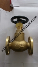 China JIS marine bronze globe valve JIS F7301 5K15--5K80 supplier