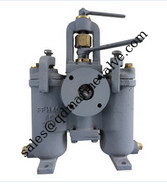 China JIS F7208  Marine Cast Iron Duplex Oil Strainer JIS F7208 H Type for Korea market supplier