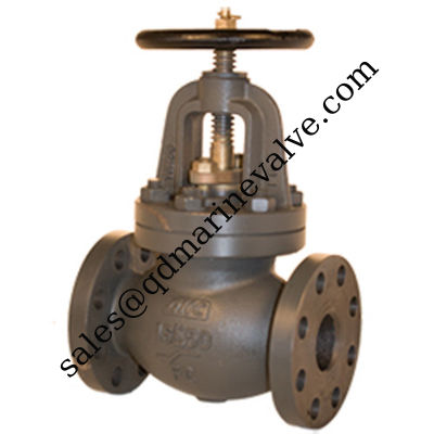 Marine Cast iron globe valve JIS type  5K/10K/16K supplier