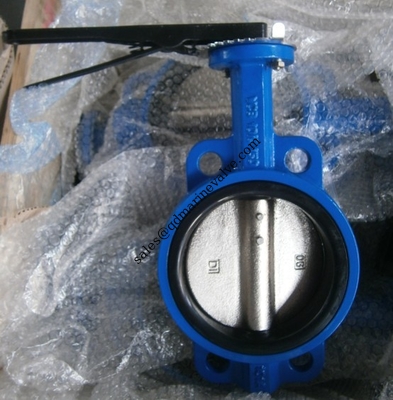 JIS F7480 Marine Cast iron Butterfly Valve wafer lug Type Size:DN40-DN350 supplier