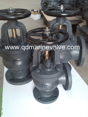 5K Marine Cast iron angle valve JIS  F7306 supplier