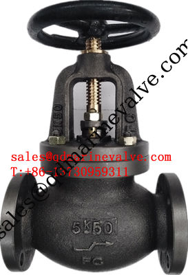 Valvole a globo in Ghisa 5K Cast Iron globe valves JIS 5K/10K/16K